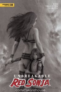 UNBREAKABLE RED SONJA (2022 DYNAMITE) #4 VARIANT 1:7 CVR Q FOC INCV CELI X08657