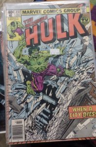 Incredible Hulk  # 237 1979 marvel disney machine man x51 NEWSTAND