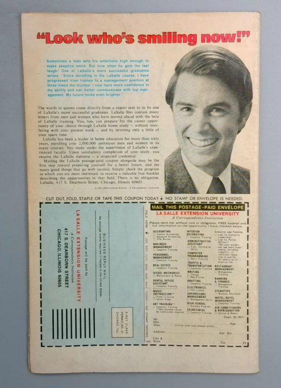 Tomb of Darkness #23, Marvel Comics, 1974 SN1