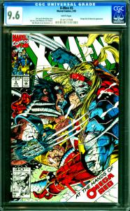 X-Men #5 CGC Graded 9.6 Jim Lee & John Byrne Story