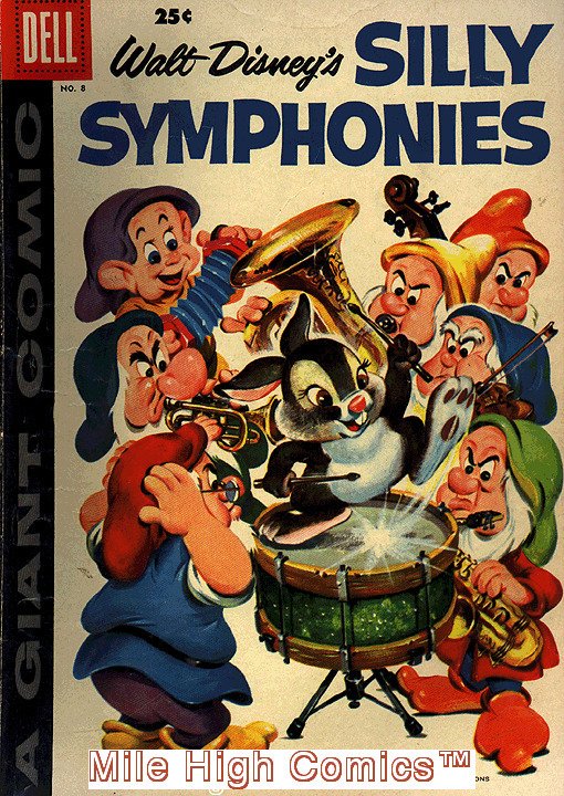 SILLY SYMPHONIES (1952 Series) #8 Good Comics Book