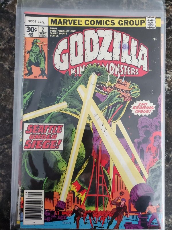 Godzilla King of Monsters # 2 Marvel (77) VF 71486028048