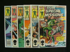 GI Joe Special Missions #1-5 & #7 Set of 6 Marvel Comics VF-NM Condition