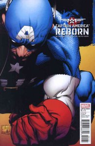 Reborn (Marvel) #1D VF/NM ; Marvel | Captain America Joe Quesada variant