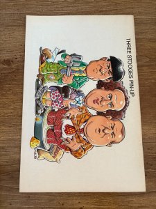 The Three Stooges 3D # 2 VF/NM Eclipse Comic Book Curly Moe Larry 18 J367