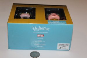 SIGNED Marvel VINYLMATION 3 Yellowjacket Wasp Avengers RARE LE 1000 Disney Excl