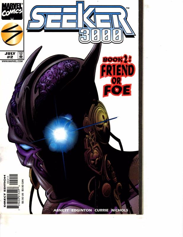 Lot Of 2 Marvel Comic Books Marvel Feature #6 and Seeker 3000 #2 BH52