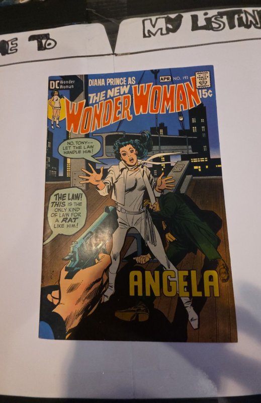 Wonder Woman #193 (1971) Angela