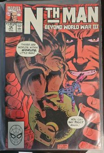 Nth Man the Ultimate Ninja #14 Newsstand Edition (1990)