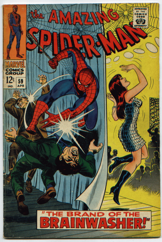 Amazing Spider-Man #59 (Mar 1968) VG 4.0 1st c app. Mary Jane