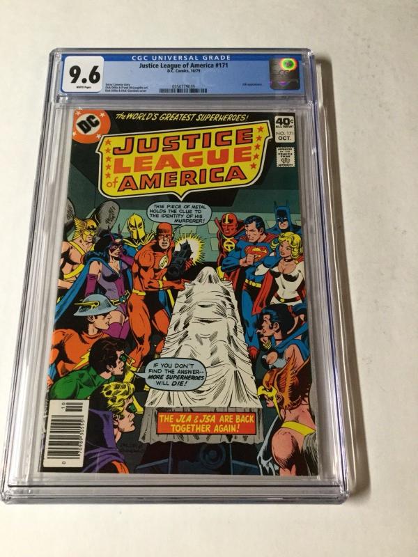 Justice League Of America 171 Cgc 9.6 White Pages