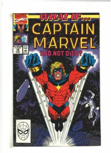 What If? #14 VF+ 8.5 Marvel Captain Marvel Had Not Died? Silver Surfer 1990