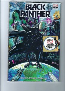 Black Panther #1 2022 Walmart Exclusive Marvel Comics 3 Pack