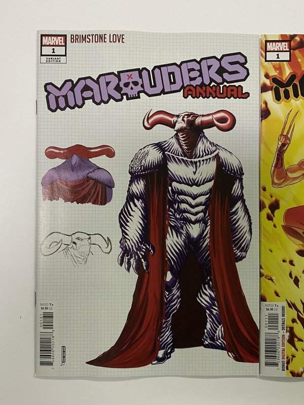 Marauders Annual #1 Cvr A + 1:10 Design Variant Marvel Comics IN-HAND SHIPS NOW