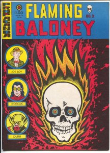 Flaming Baloney #X 1976-1st issue-pre American Splendor-Pekar-Dumm-NM