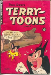 Terry-Toons #82 1950-St John-Mighty Mouse cover & stroy-VG