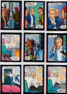 Dark Dominion # 0 Trading Cards  Rare Steve Ditko painted art ! 72 Cards !