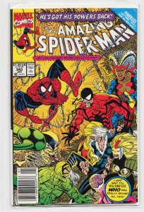 The Amazing Spider-Man #343 (1991) Spider-Man [Key Issue]