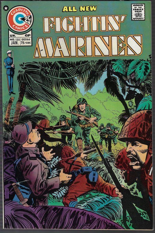 Fightin' Marines #120 (Charlton, 1975) VF/NM