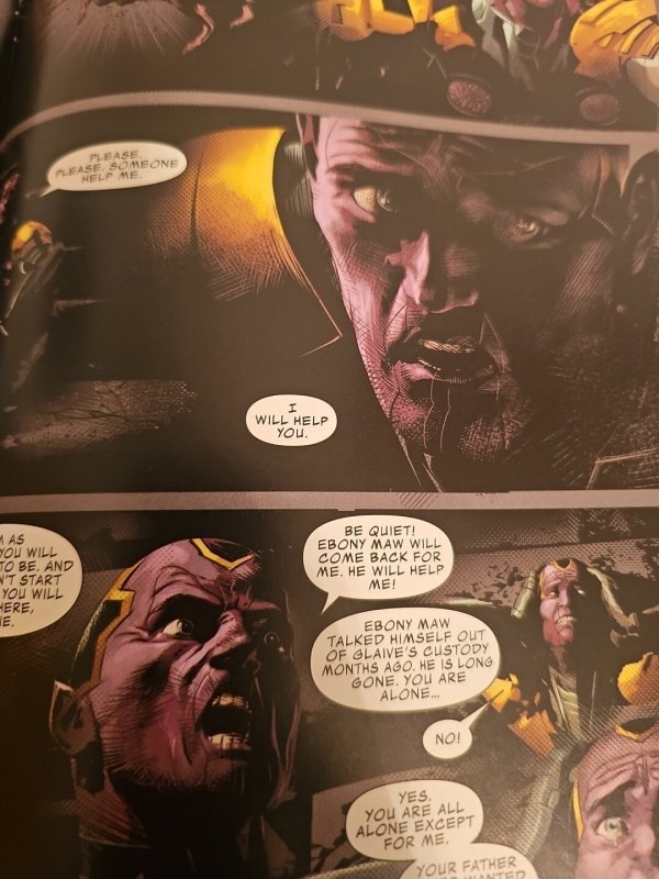 THANOS 4 VF-NM  Jeff Lemire Mike Deodato 2017 Thane Minor Key