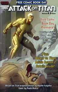 Attack On Titan Anthology FCBD #2017 FN ; Kodansha