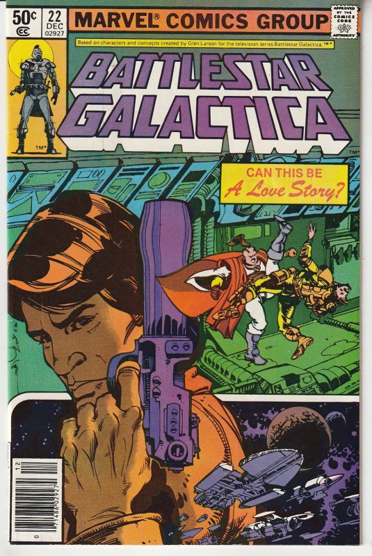 Battlestar Galactica(Marvel) # 22  Love Interest For Apollo ?