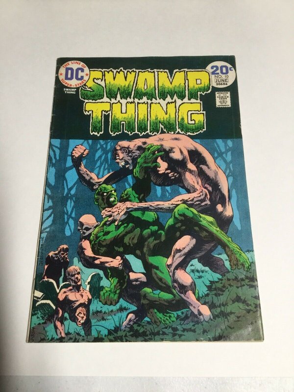 Swamp Thing 10 Fine/Very Fine 7.0 Dc Comics