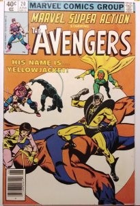 Marvel Super Action #20 1st Yellowjacket (1980)