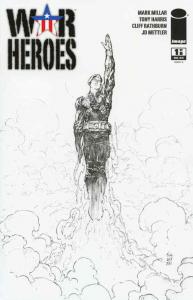 War Heroes (Image) #1D VF ; Image | Marc Silvestri Variant B&W