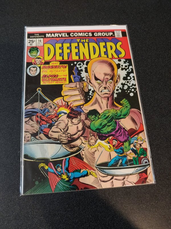 The Defenders #16 (1974) Magneto and the Brotherhood of Evil Mutants