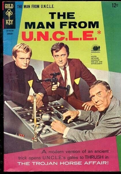 MAN FROM U.N.C.L.E. #10-PHOTO COVER FN/VF