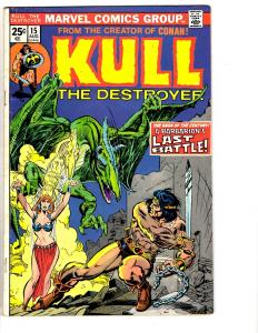 4 Kull Marvel Comic Books The Conqueror # 5 The Destroyer # 13 15 16 Conway WT7