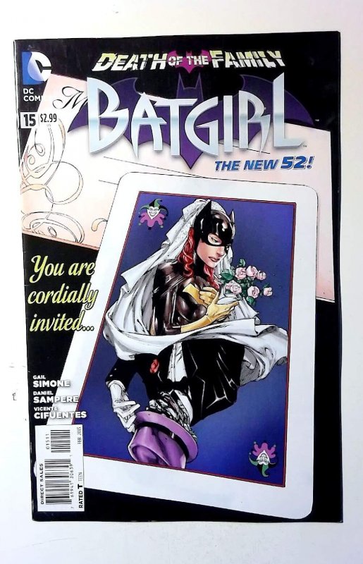 Batgirl #15 (2013) DC Comics Joker 1st Print Comic Book