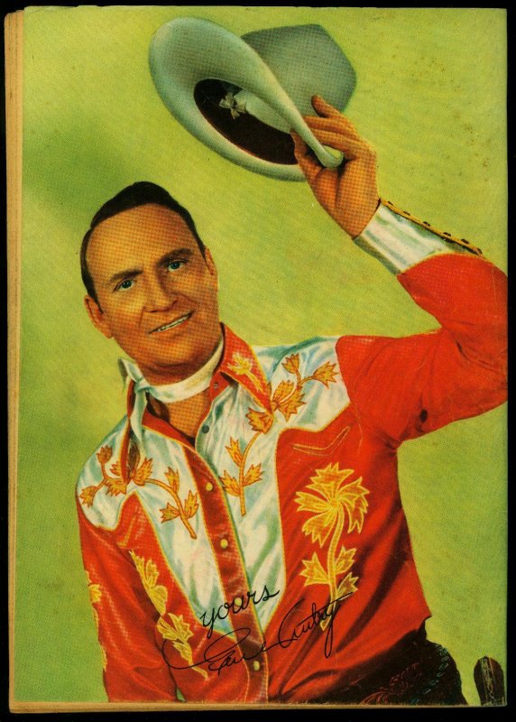 GENE AUTRY COMICS #33 1949-DELL-PHOTO COVER-JESSE MARSH VG