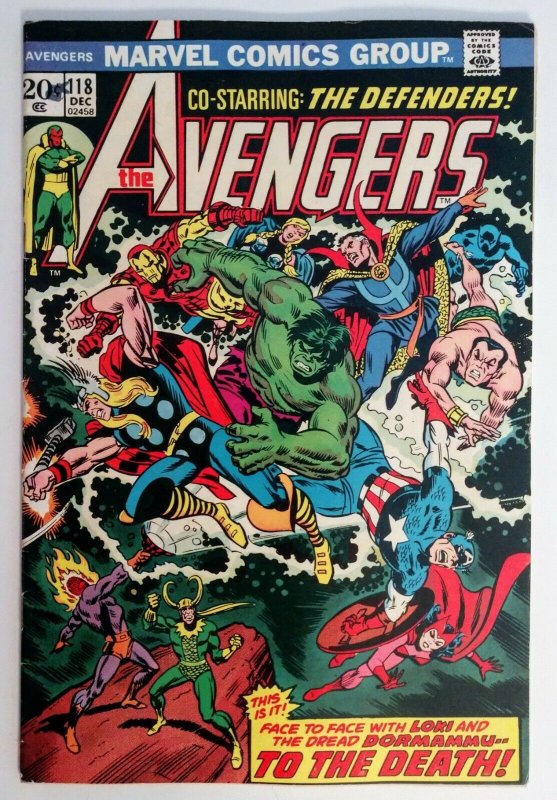 Avengers #118 RARE MARK JEWELERS EDITION, Avengers/Defenders War part 7