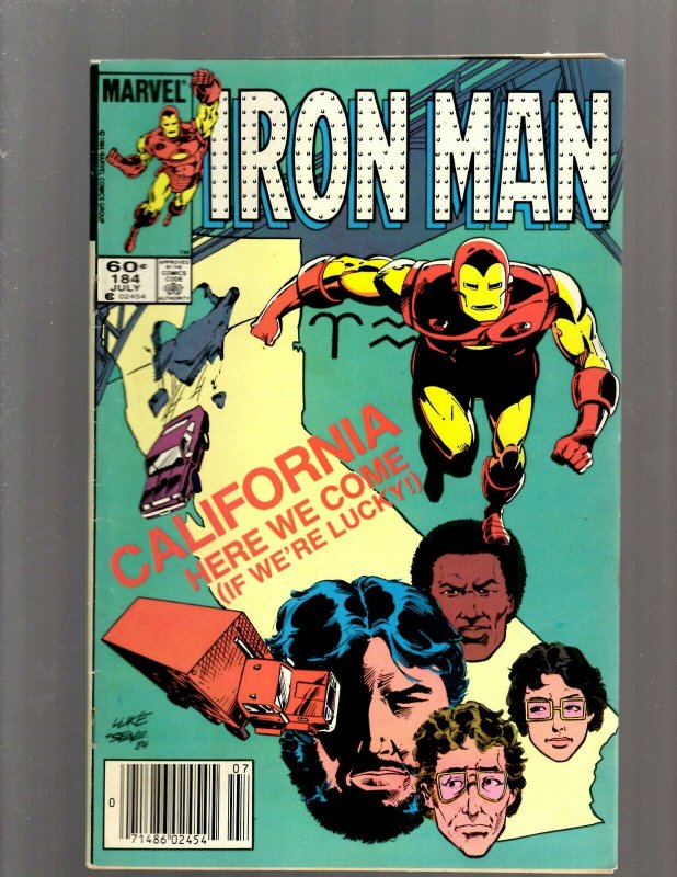 Lot of 12 Iron Man Comics #162 165 166 169 173 184 185 187 189 193 194 195 GB2