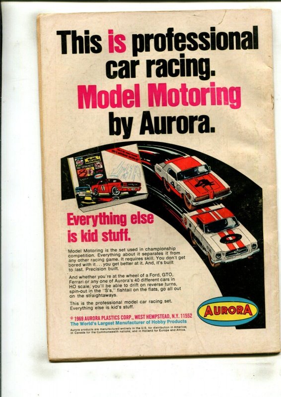 BATMAN #219 (2.5/3.0) DEATH CASTS THE DECIDING VOTE!! 1970