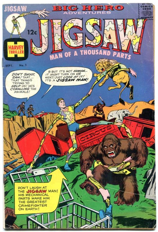 Image result for jigsaw man comic book