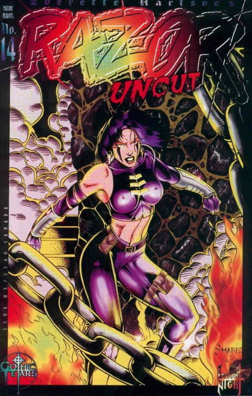 Razor: Uncut #14 VF/NM; London Night | we combine shipping 