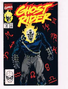 Ghost Rider #10 VF Vol.1 Marvel Comics Comic Book 1991 DE6