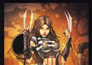 X-23 Art Print  11 x 17 SIGNED by Shelby Robertson