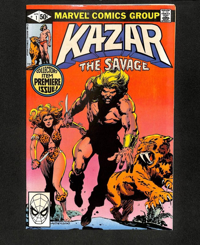 Ka-Zar The Savage #1