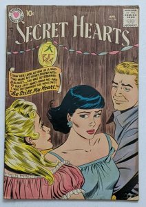 Secret Hearts #46 (Apr 1958, DC) VG- 3.5 