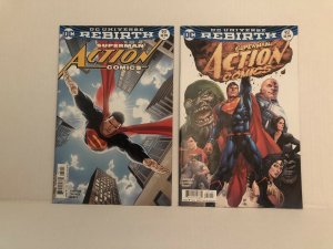 Action Comics #957 & 957  Lot Of 2 Variants