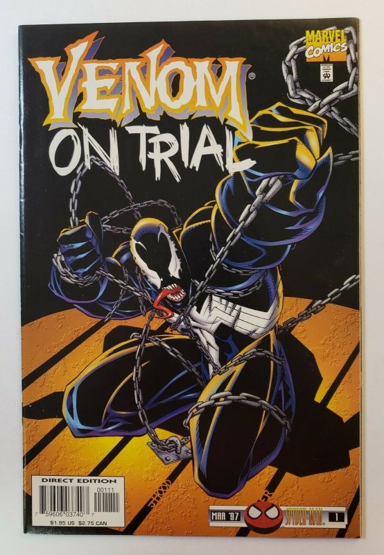 Venom On Trial #1-3 Complete Set Marvel Comics 1997 VF/NM