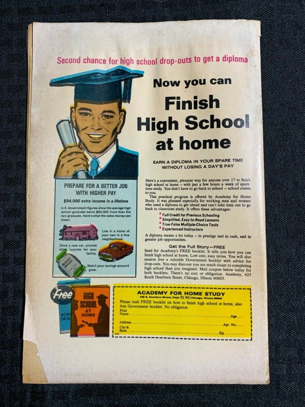 1971 GHOSTLY TALES From The Haunted House #90 VG- 3.5 Charlton Horror Comics