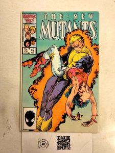 New Mutants #42 NM Marvel Comic Book Avengers Defenders Champions 32 HH15
