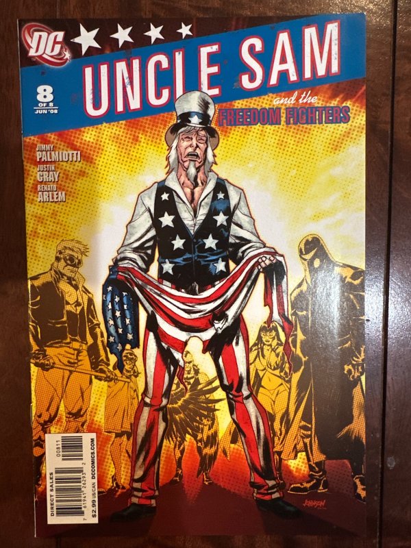 Uncle Sam and the Freedom Fighters #8 (2008)