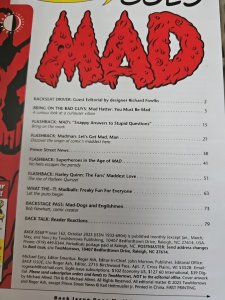 Back Issue Magazine 161 Madness Allred Cover Mad Hatter Twomorrows
