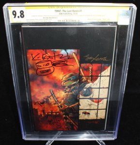 TMNT: The Last Ronin #1 (CGC 9.8) White Pages - 5 Sigs - Eastman Sketch - 2020